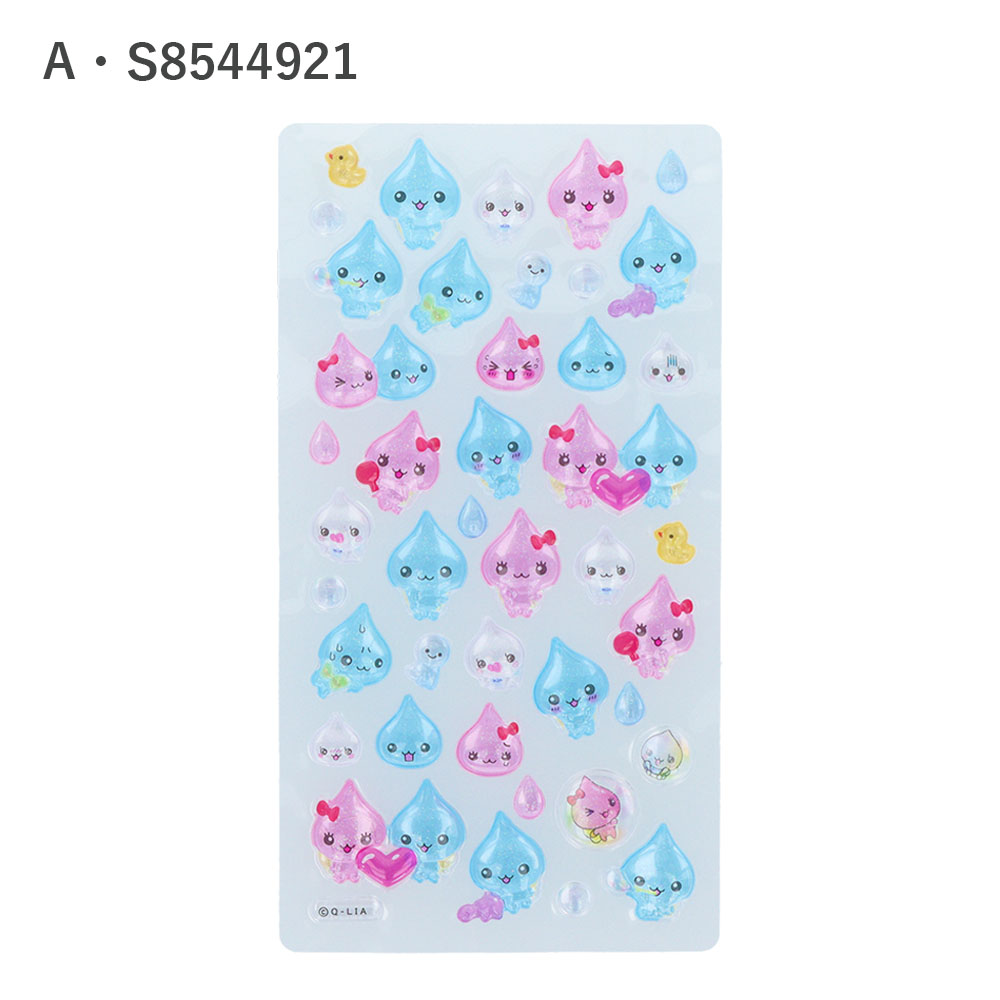 楽天市場】サンスター文具 ボンボンドロップシール しずくちゃん