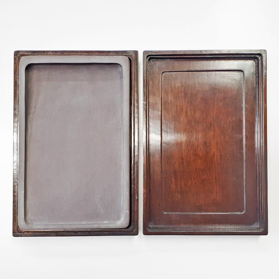 楽天市場】坑仔巌 端渓硯 長方型 8吋 硯 書道硯 こうしがん たん