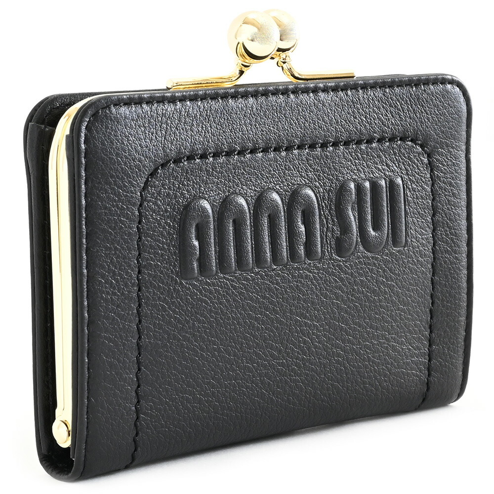 楽天市場】アナスイ 財布 マルチケース がま口財布 BOX財布 黒