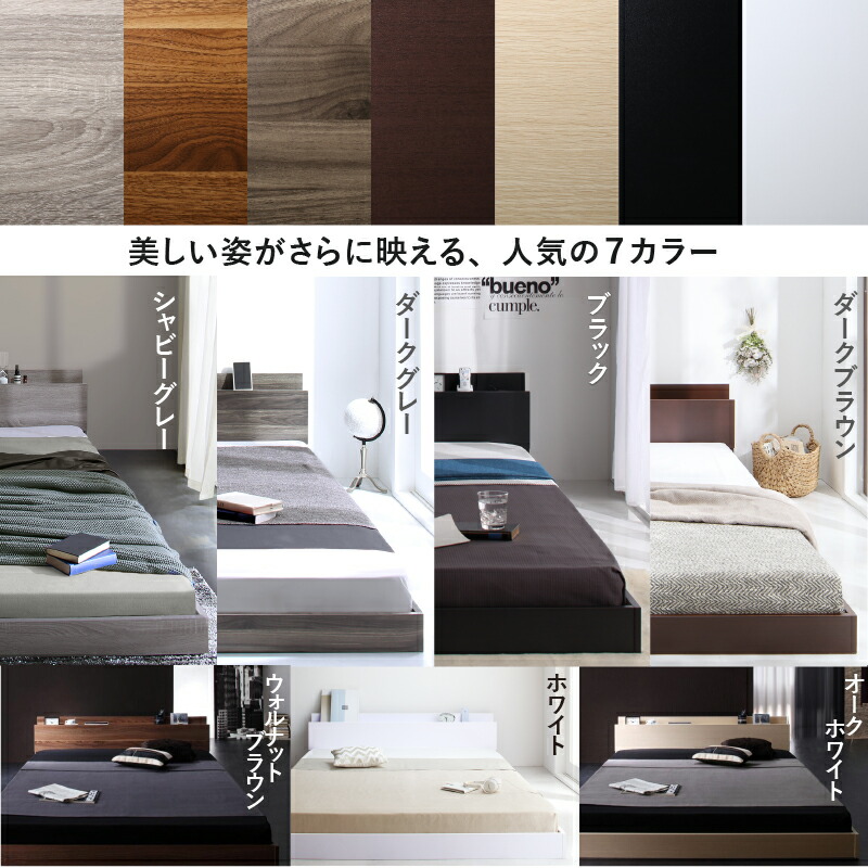 楽天市場】【25日20時～誰でも全品P5倍】ベッド ローベッド フロア