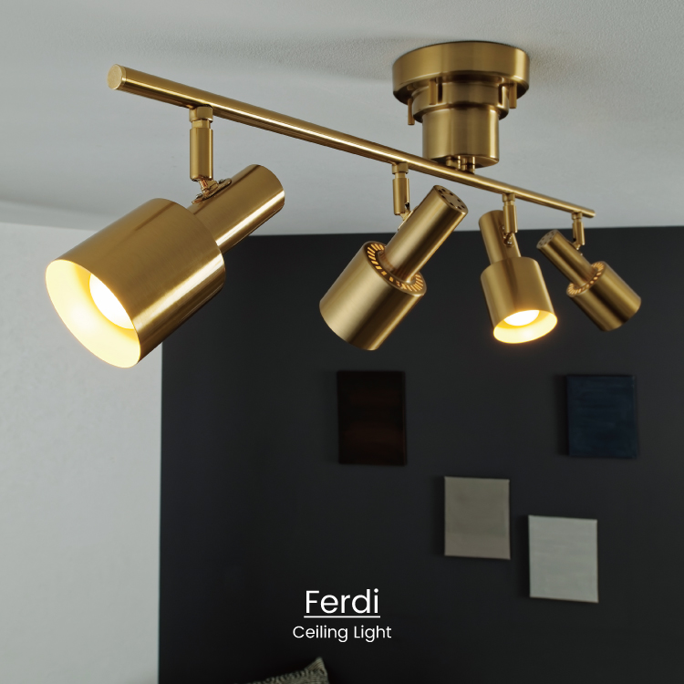 楽天市場】【インターフォルム公式】 シーリングライト フェルディ