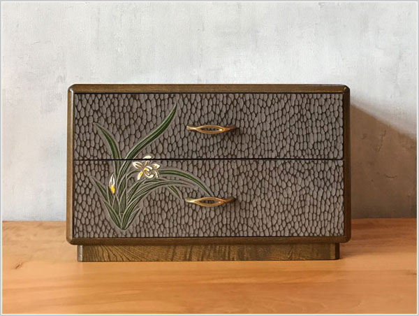 楽天市場】鎌倉彫 便箋入れ 小物入れ 引き出し 収納 整理箱 木製 ミニ