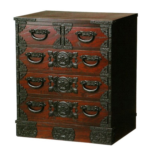 民芸箪笥 最高級 整理箪笥 楽天市場】【開梱設置無料】 整理タンス