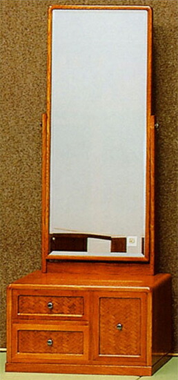 楽天市場】座鏡 鏡台 和風 ドレッサー 一面鏡 化粧台 欅 メイク台