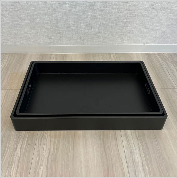 楽天市場】手掛付乱箱 黒塗り 乱れ箱 高級 みだれ箱 衣裳盆 おしゃれ