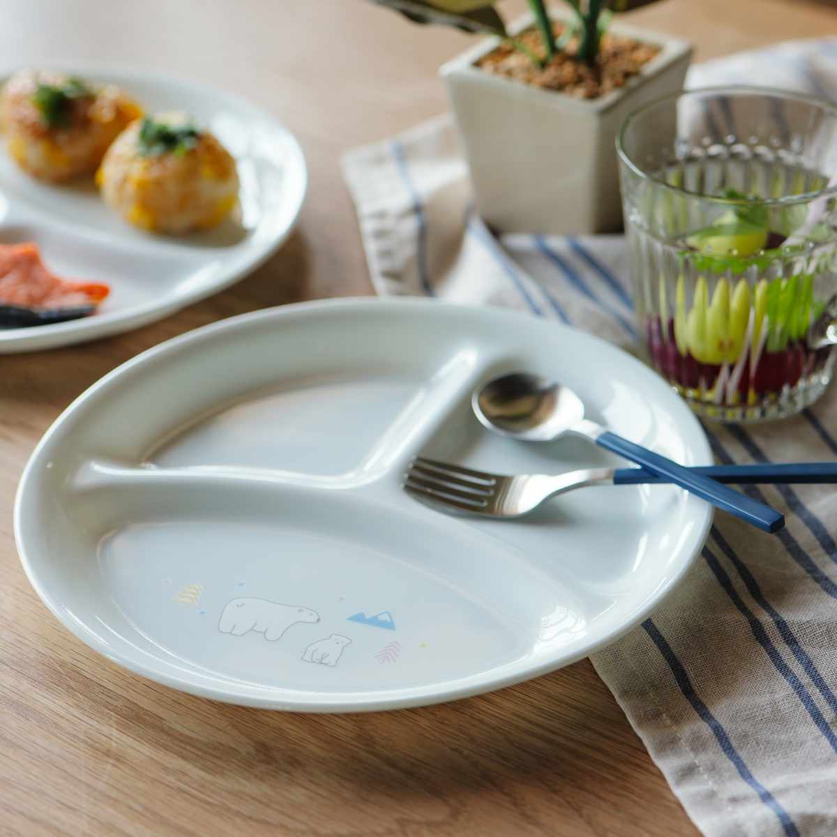 楽天市場】ランチプレート 21.5cm CORELLE コレール シロクマ 強化