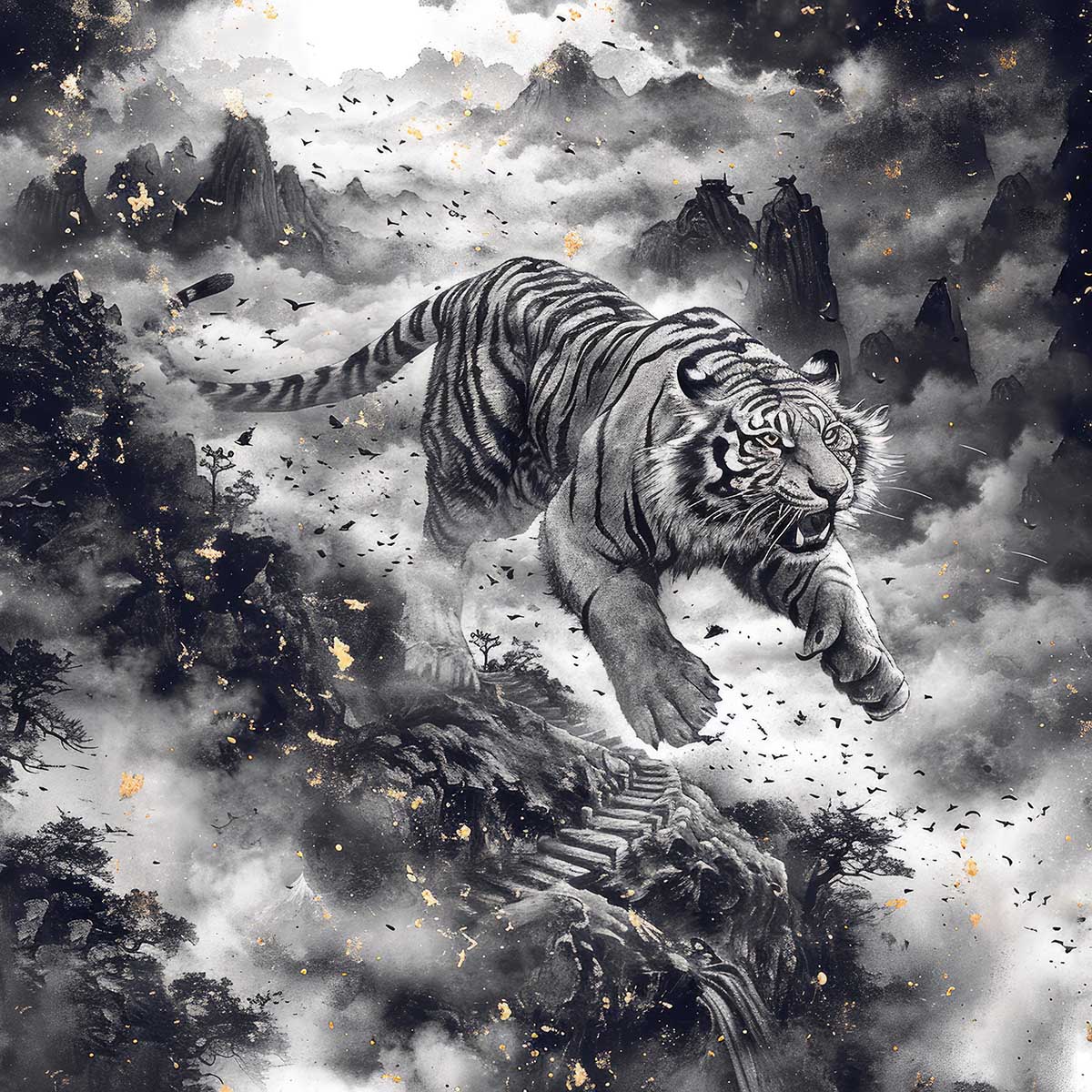 楽天市場】【選べる文字】守護神 とら 虎 獅子 干支 タイガー 開運