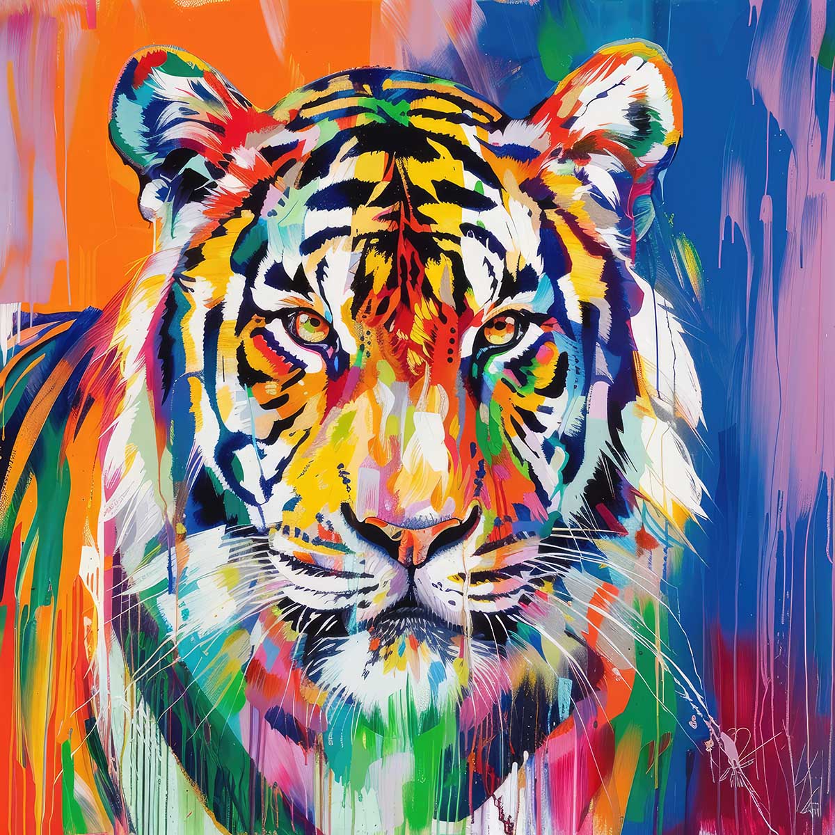 楽天市場】タイガー（アートパネル・アートボード｜壁紙・装飾フィルム