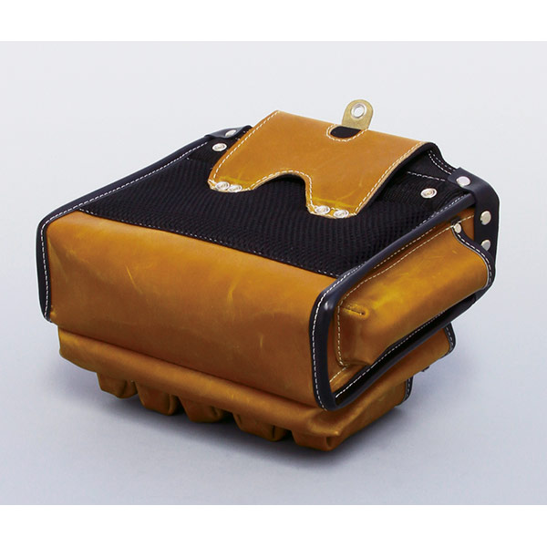 楽天市場】KLASS 極東産機 本革腰袋 ダメージブラウン ワイド 11-8175