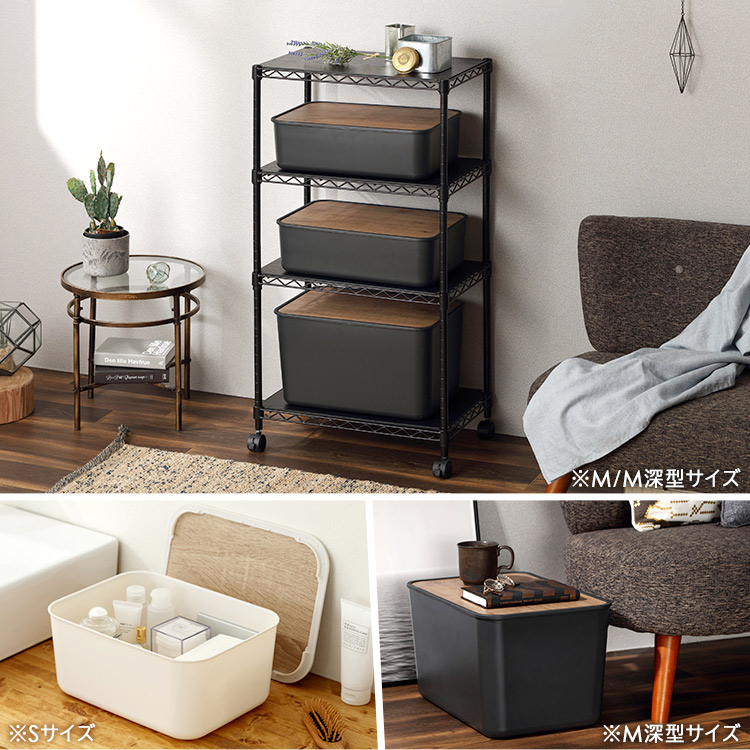 楽天市場】【公式】収納ボックス フタ付き おしゃれ アイリスオーヤマ