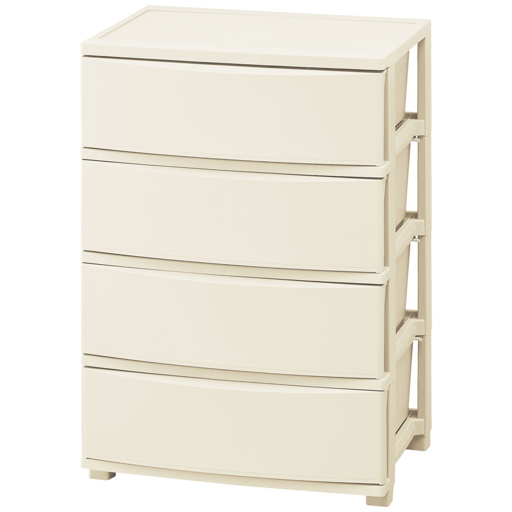楽天市場】【公式】チェスト 4段 北欧 白 タンス アイリスオーヤマ