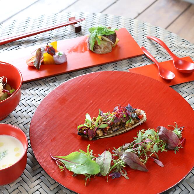 楽天市場】根来塗 折敷 黒 皿 器 刷毛目仕上げ 伝統工芸 根來塗 工芸品