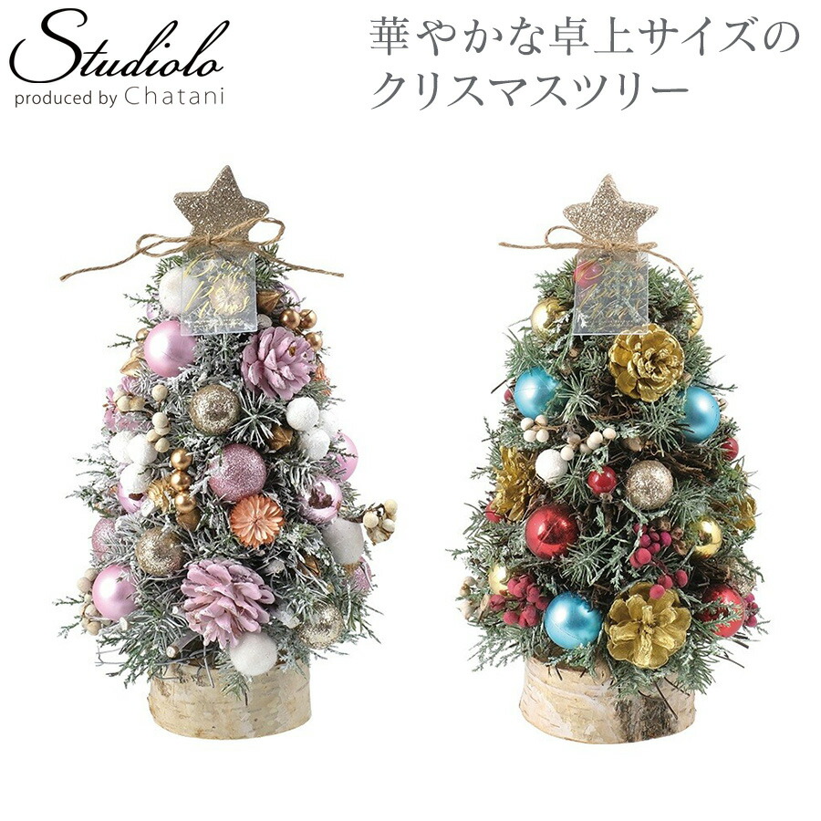 楽天市場】クリスマスツリー Mサイズ ナチュラルツリーオブジェ