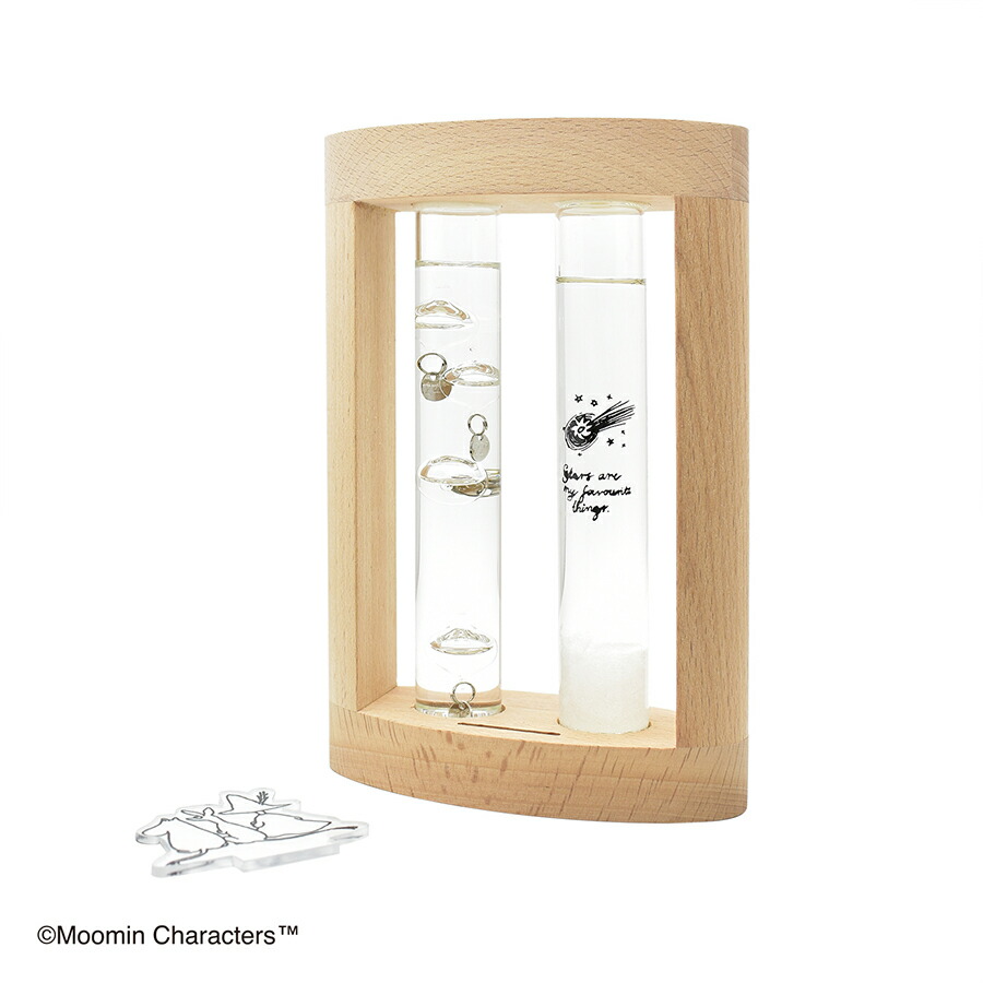 楽天市場】50%OFF! 【MOOMIN】ムーミン 温度計＆ストームグラス 80周年