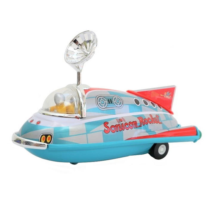 楽天市場】〔☆〕マスダヤコレクション ミニソニコンロケット ブリキ