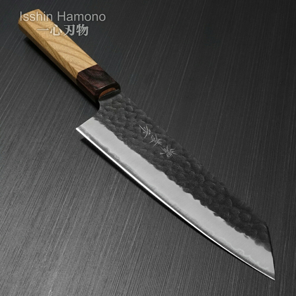 楽天市場】【楽天1位】包丁 剣型牛刀 190mm 青紙スーパー 堺孝行 黒槌