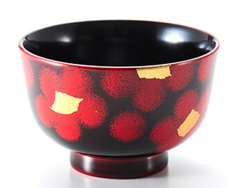 楽天市場】夫婦椀 紅白華 木箱入リ ｜（日本製）木製漆塗りのペアの