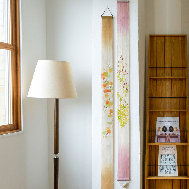 楽天市場】【☆選べる限定クーポン発行中!】京都洛柿庵 細タペストリー