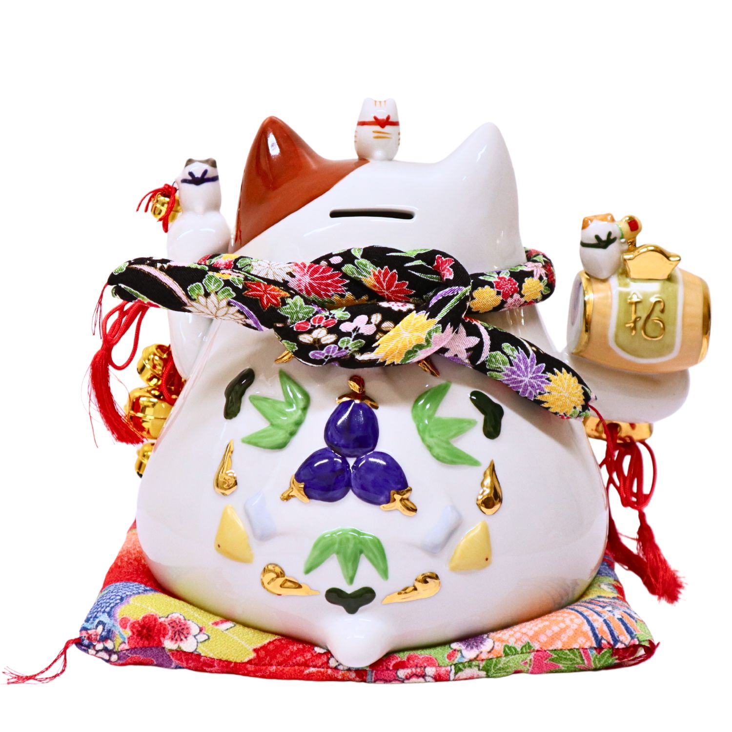 楽天市場】【雛人形限定クーポン配布中】 貯金箱 招き猫 猫舎道楽堂