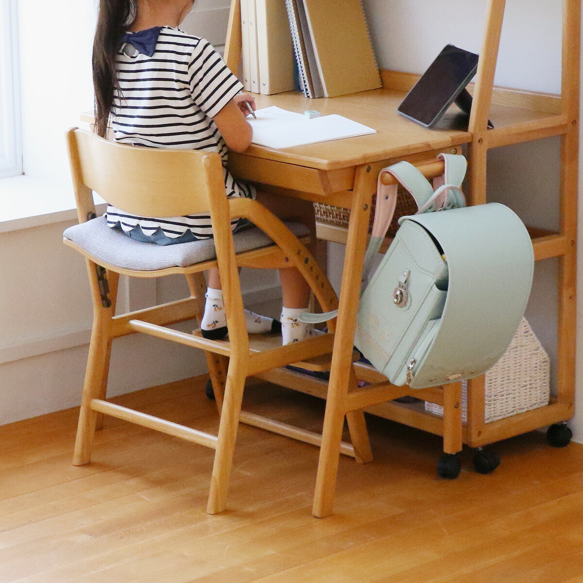 楽天市場】学習椅子 E-Toko Kids Chair -standard- JUC-3686 キッズ