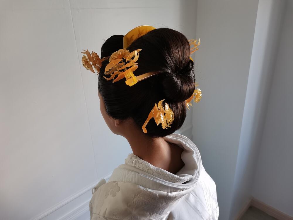楽天市場】【レンタル】花嫁 かんざしレンタル べっ甲風 03 和装 前