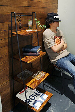 楽天市場】【インダストリアル 家具 シェルフ ウッド 木 アイアン 什器