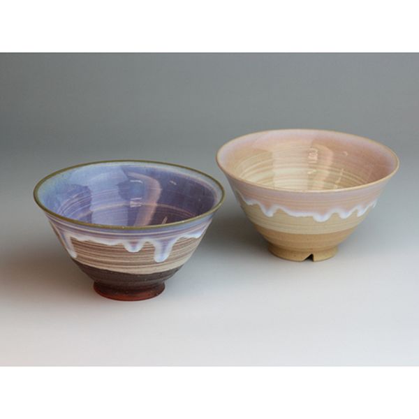 楽天市場】楽天ランキング受賞！ 萩焼 茶碗 萩の雫 しずく そら 飯茶碗