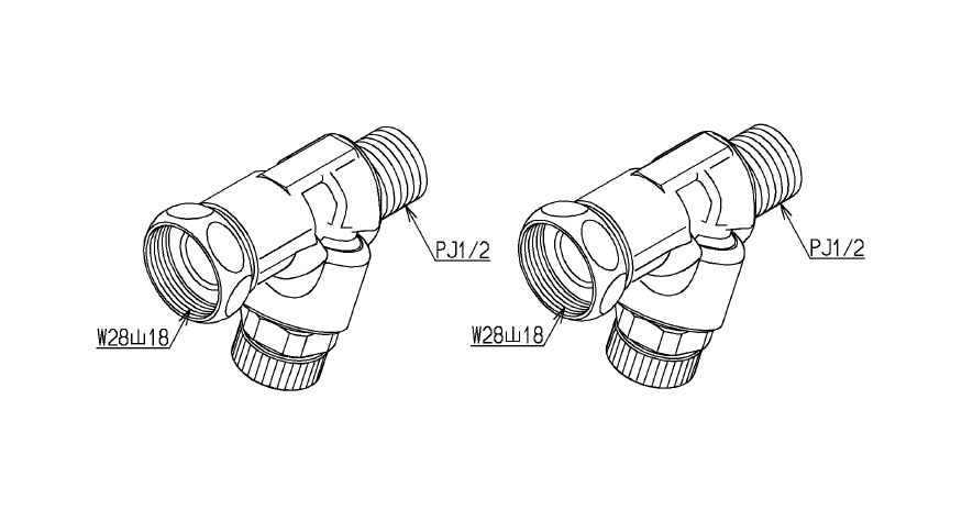 TOTO 止水栓付取付脚(ストレート、サーモ用、調圧機構付、寒冷地用