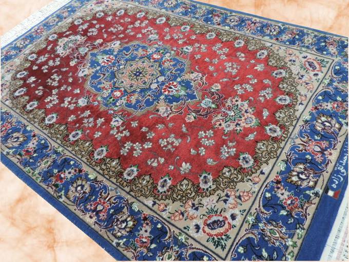 楽天市場】ペルシャ絨毯 カーペット シルク＆コルク 手織り高級