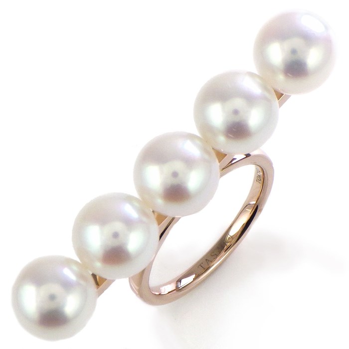 楽天市場】タサキ 田崎真珠 TASAKI リング バランス シグネチャー R