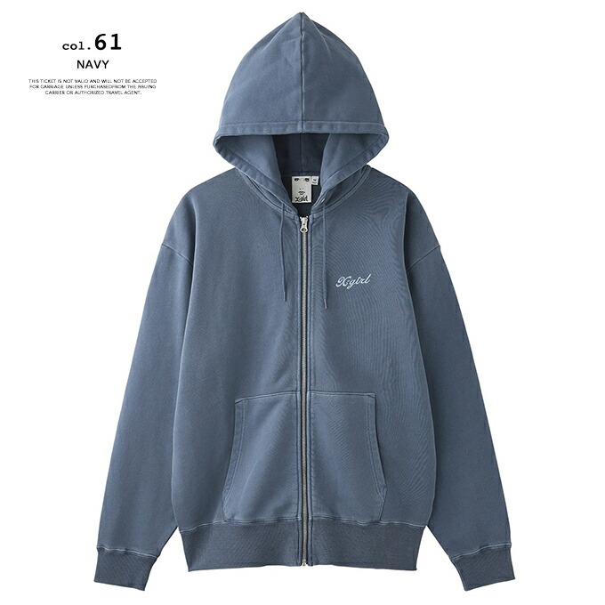 楽天市場】【 X-girl エックスガール 】 FACE PIGMENT DYED ZIP UP