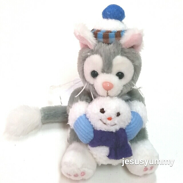 楽天市場】ジェラトーニ ぬいぐるみストラップ 雪だるま お座り