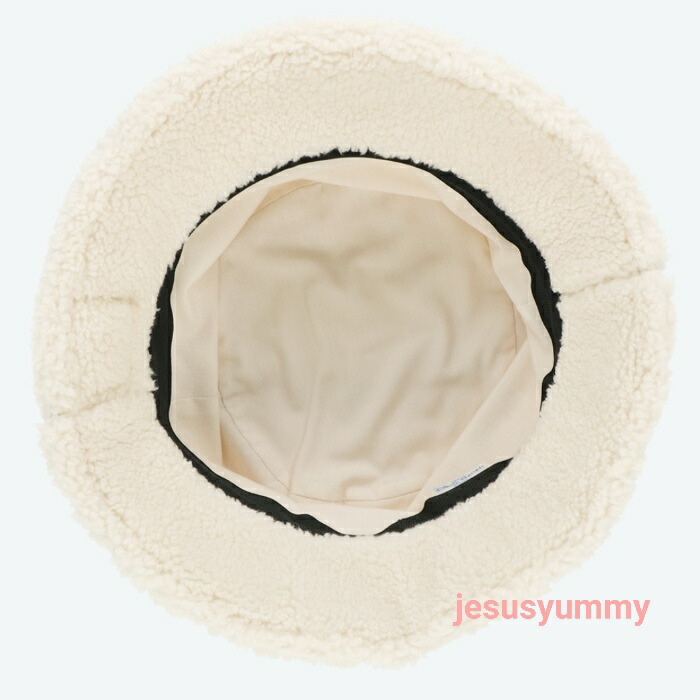 楽天市場】ハット バケハ ミッキー もこもこ 帽子 58cm ホワイト