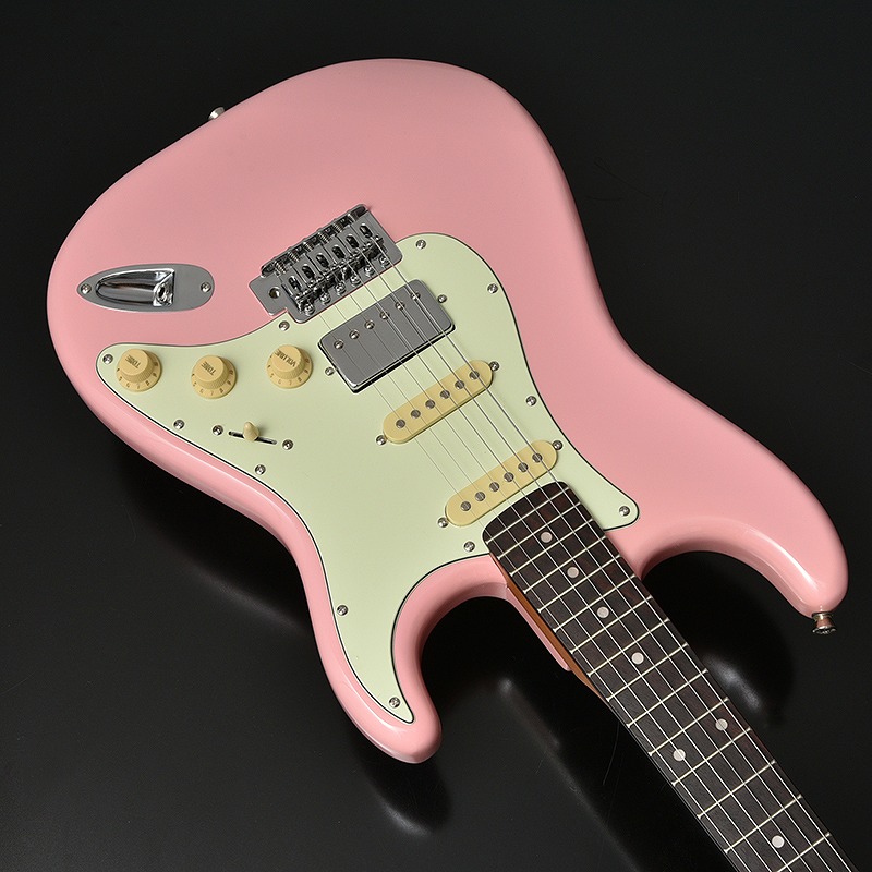 楽天市場】Bacchus BST-2-RSM/R SLPK Shell Pinkバッカス エレキギター