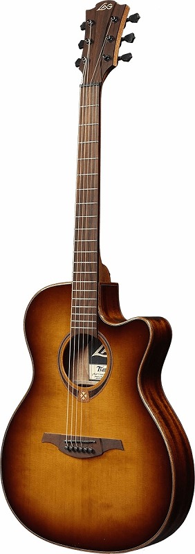 楽天市場】LAG Guitars Tramontane T118ASCE AUDITORIUM SLIM CUTAWAY