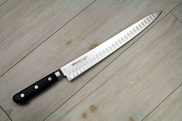 楽天市場】【ミソノ モリブデン鋼】【528】筋引包丁サーモン 240mm 實