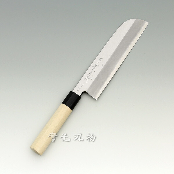 楽天市場】銀三（匠練） 鎌薄刃 150mm 實光包丁(堺包丁) 贈り物