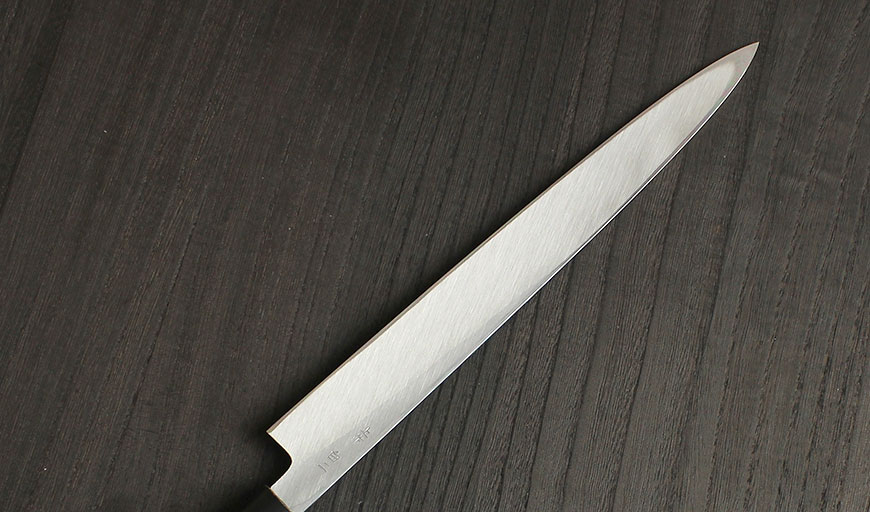 楽天市場】刺身用 刺身包丁(柳刃包丁) 白二（上作）II 〔 安来鋼 白鋼2