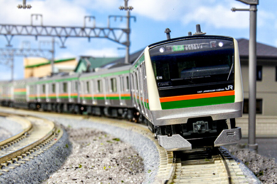 カトー E233系3000番台 東海道線・上野東京ライン 増結セットB(2両) 10