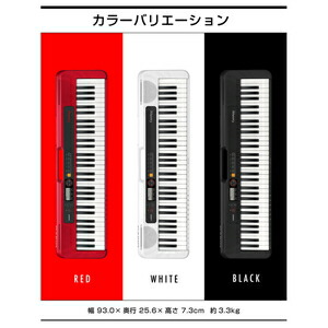 楽天市場】カシオ 61鍵キーボード（ブラック） CT-S200-BK CASIO