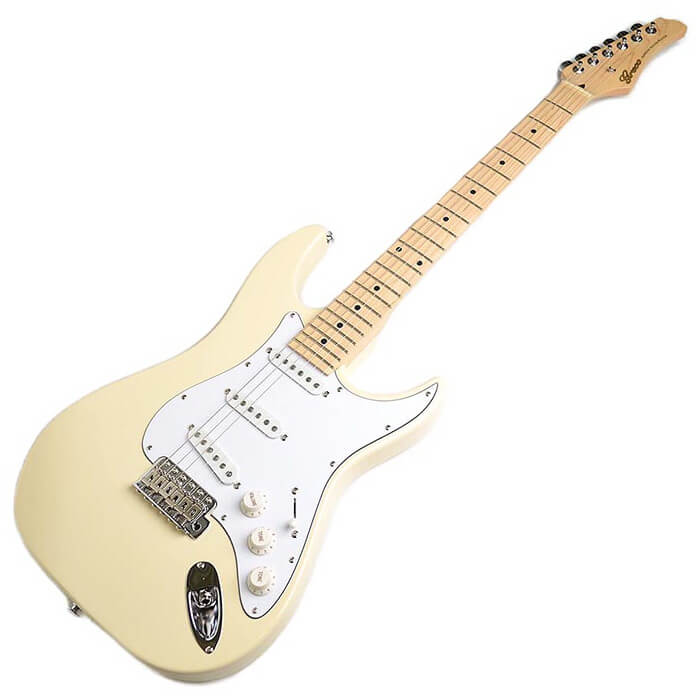 楽天市場】エレキギター グレコ WS-STD AWH エイジド ホワイト