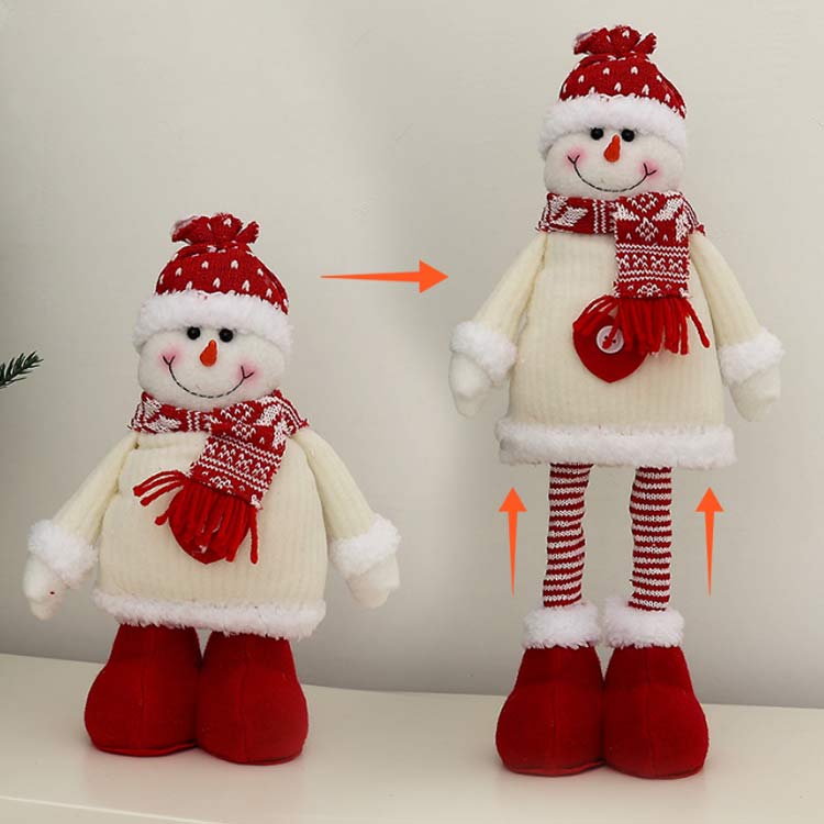 楽天市場】クリスマスマスコット サンタクロース サンタ 雪だるま