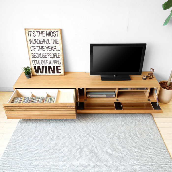 楽天市場】テレビ台 テレビボード 開梱設置配送 幅210cm ホワイト