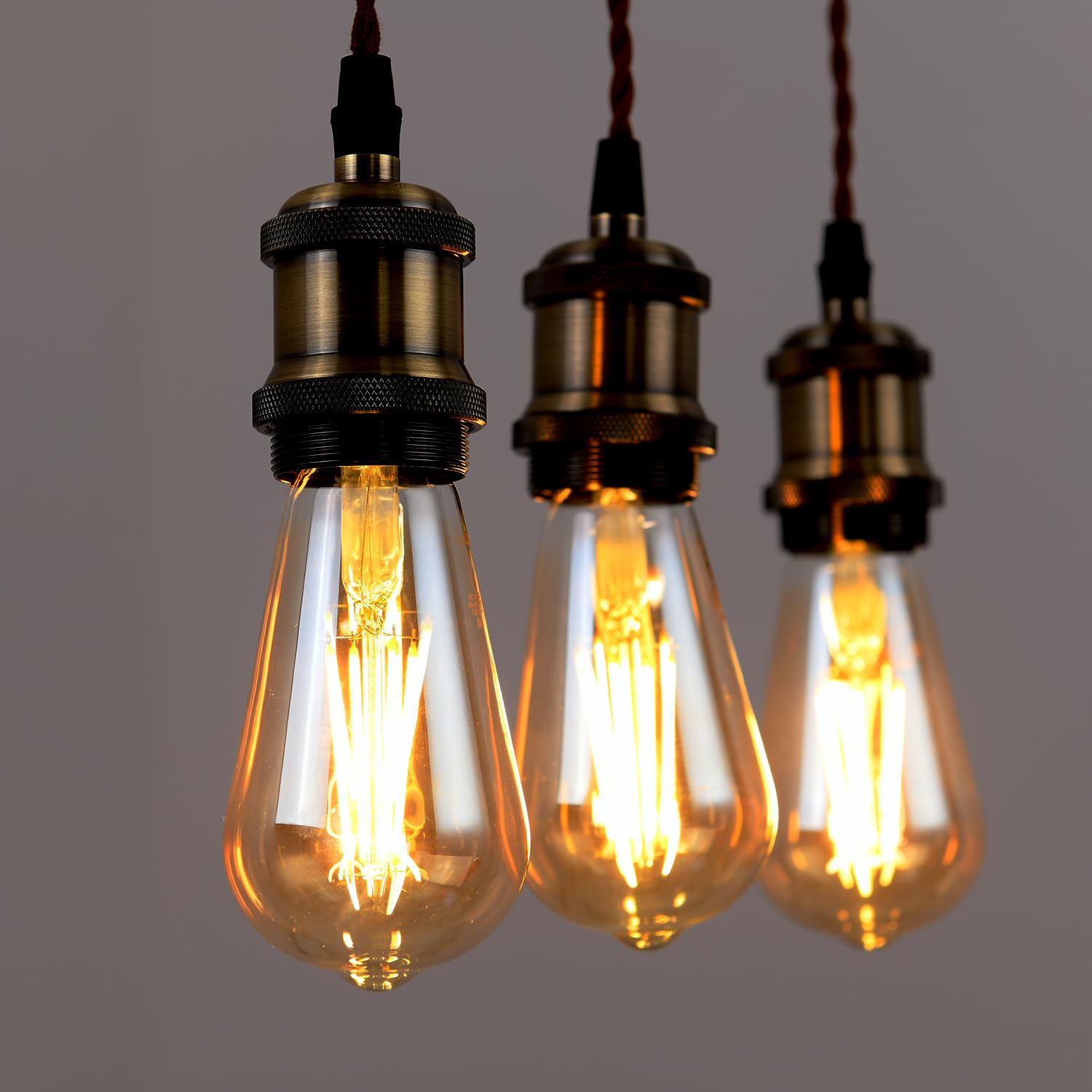 楽天市場】ペンダントライト E26口金 LED電球付き エジソン電球 電球