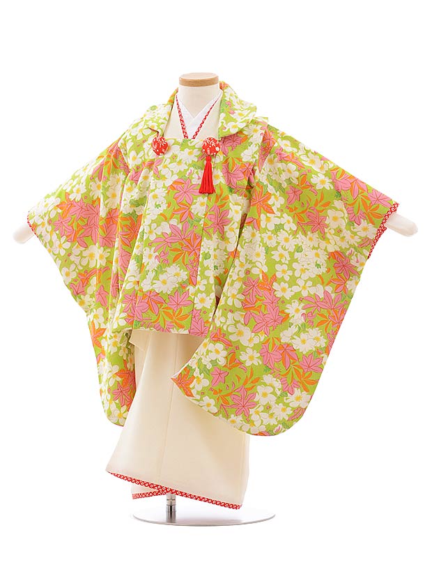 楽天市場】七五三 着物 3歳 レンタル 七五三 3歳 被布 セット 3595