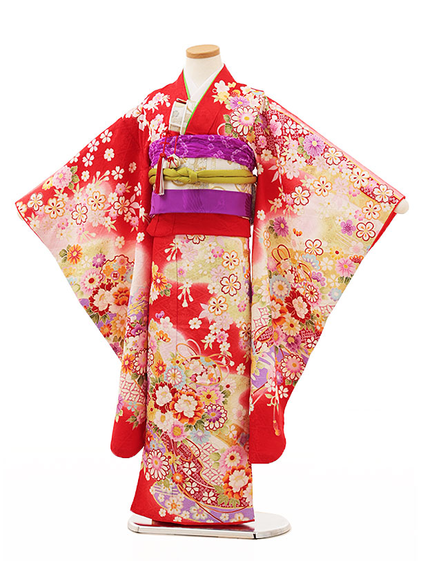楽天市場】七五三 着物 7歳 フルセット レンタル 女の子 Y167【正絹