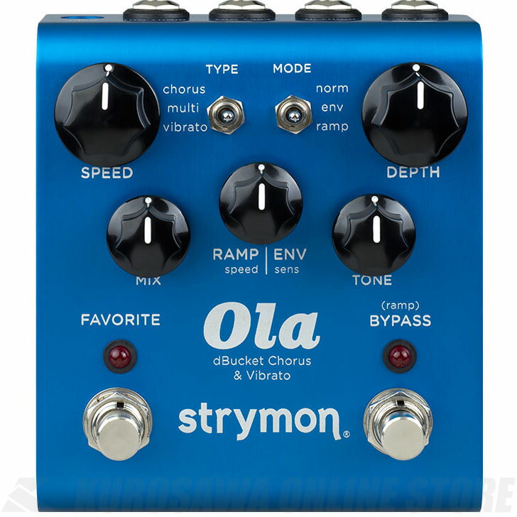 楽天市場】Strymon Ola dBucket CHORUS & VIBRATO 《エフェクター