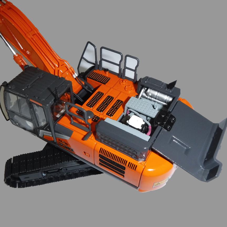 楽天市場】ZX330-7 ミニチュア 日立 ショベルカー 日立建機ミニチュア