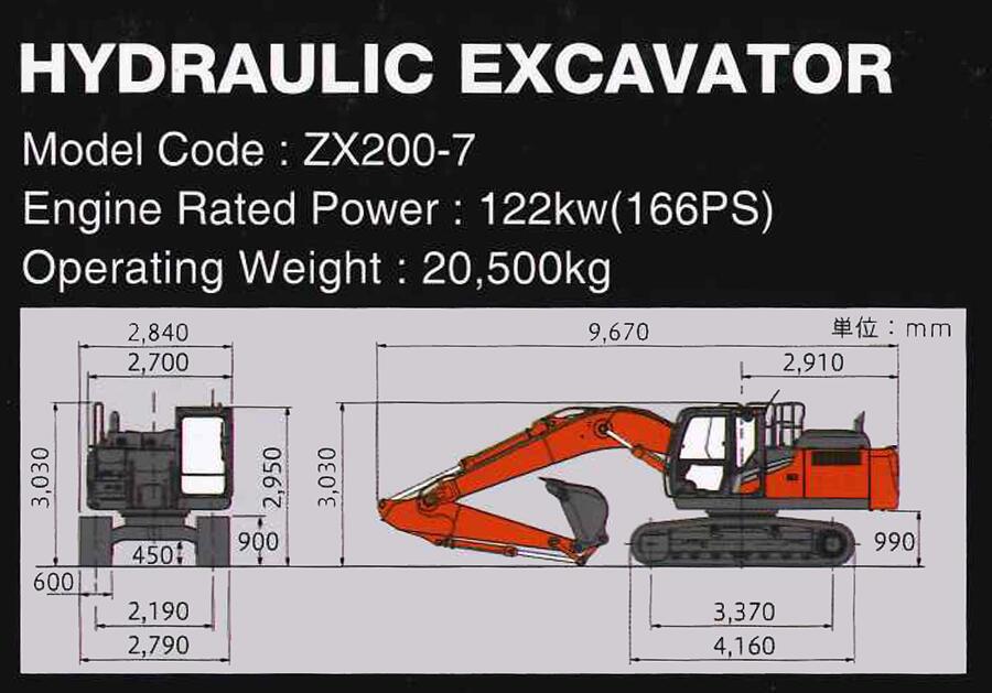 楽天市場】ZX200-7 ミニチュア 日立 ショベルカー 日立建機ミニチュア
