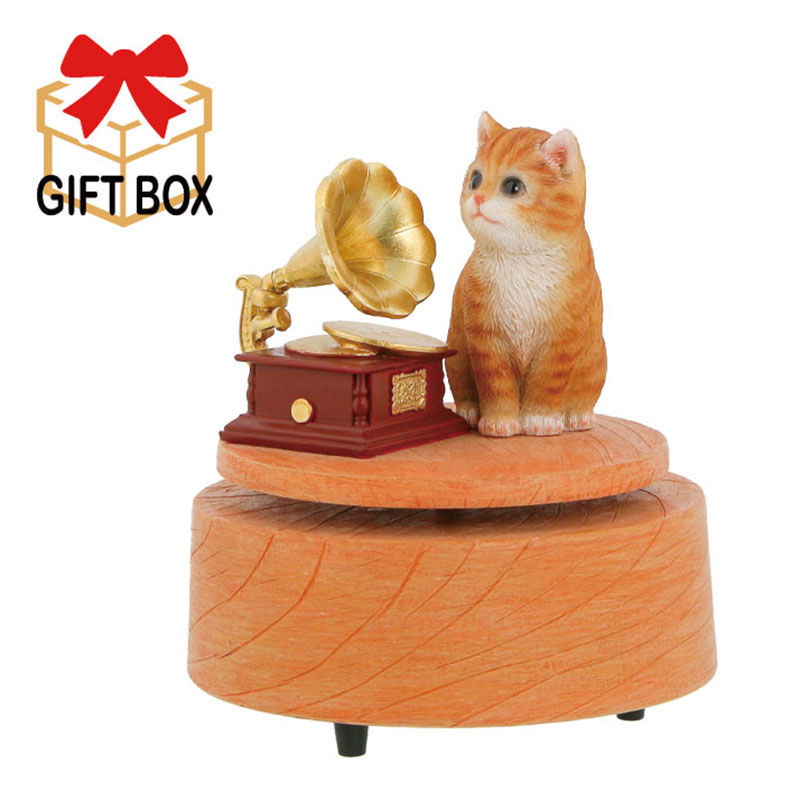 楽天市場】【2024年新商品入荷 送料無料】ネコ オルゴール